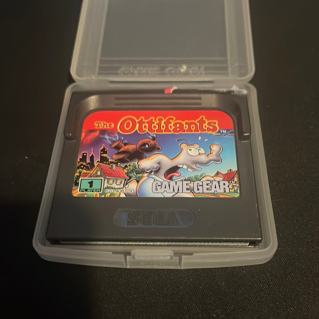 Ottifants, The cart only Sega game gear Ottifants, The cart only Sega game gear